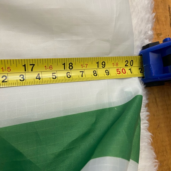 Tory Burch Sport Nylon Bag with with blue and green and silver logo. - Picture 2 of 3